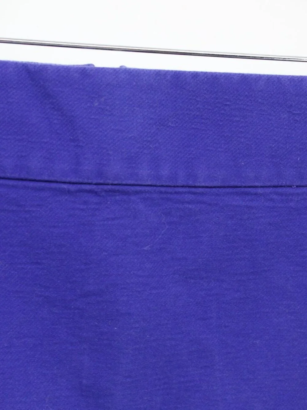 Vintage Y2K J CREW Purple A-Line Mini Skirt‎ Size 0 Short Summer Cotton Preppy